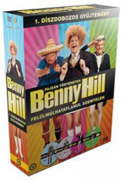 Benny Hill gyűjtemény 1. (4 DVD) *Díszdoboz*