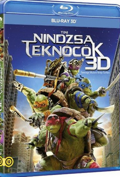 Tini Nindzsa Teknőcök (2014) (3D Blu-ray + BD) *Antikvár - Kiváló állapotú*
