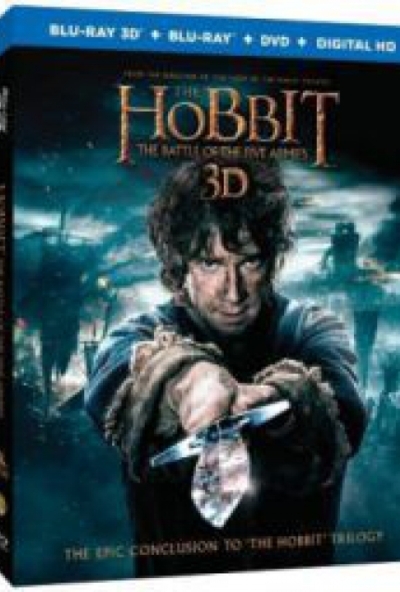 A hobbit: Az öt sereg csatája - négylemezes, lentikuláris borítós változat (2 BD3D + 2 BD) (20304) *Import - Antikvár - Kiváló állapotú*