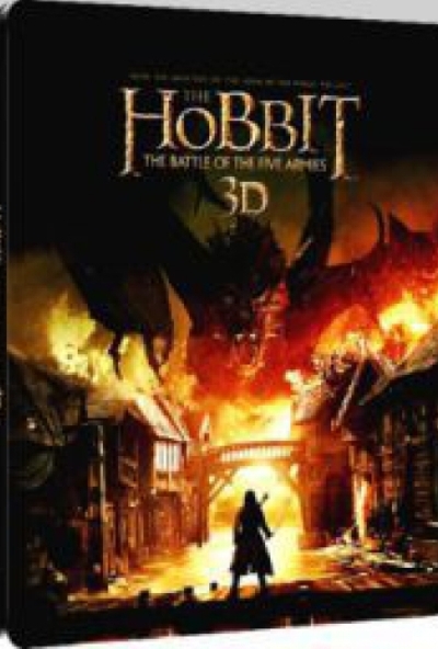 A hobbit: Az öt sereg csatája - négylemezes, fémdobozos változat (steelbook) (2 Blu-ray 3D + 2 Blu-ray) (20267)