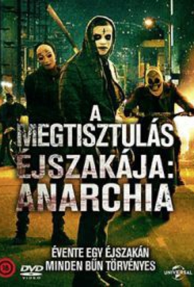 A megtisztulás éjszakája: Anarchia (DVD)  *Antikvár - Kiváló állapotú*