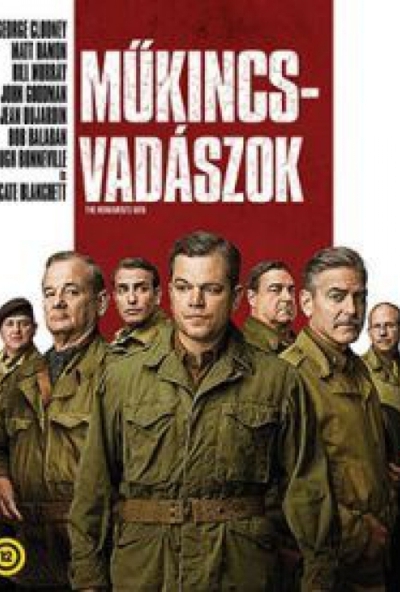 Műkincsvadászok (DVD) *George Clooney filmje - Matt Damon - Antikvár - Kiváló állapotú*