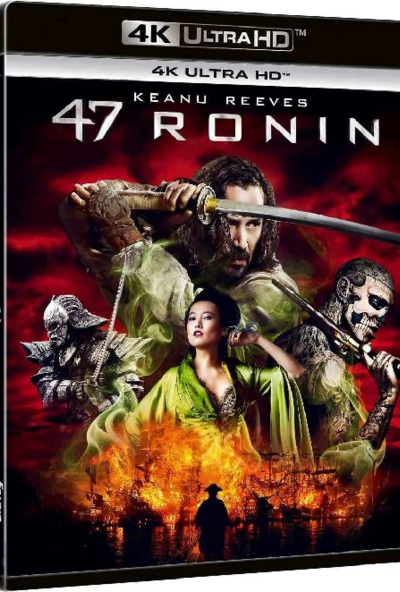 47 ronin (4K UHD Blu-ray) *Limitált, fémdobozos változat*  *Magyar kiadás - Antikvár - Kiváló állapotú*