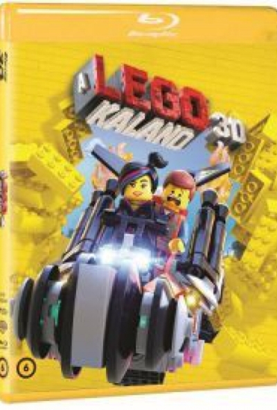 A LEGO kaland - lentikuláris borítós változat (3D Blu-ray+BD) *Magyar kiadás - Antikvár - Kiváló állapotú*