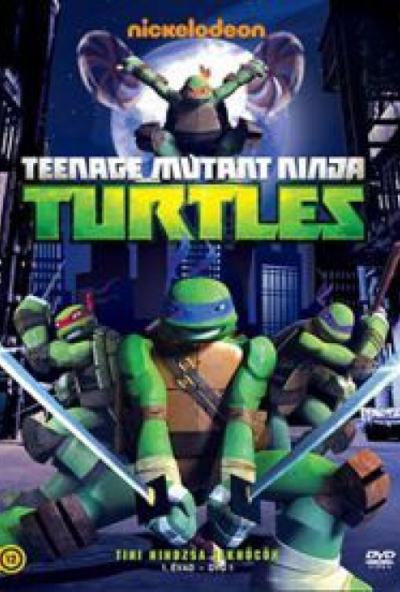 Tini Nindzsa Teknőcök - 1. évad, 1. lemez (új sorozat) (DVD) *Antikvár - Kiváló állapotú*