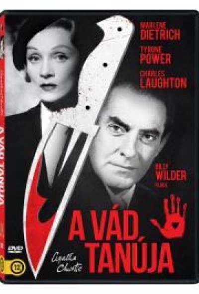 A vád tanúja (DVD) *1957 - Marlene Dietrich - Bontatlan  - Antikvár*