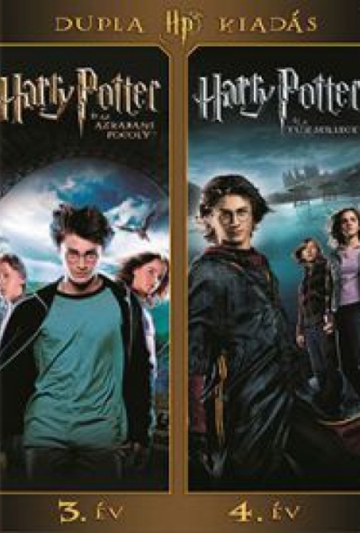 Harry Potter 3-4. év (Azkabani fogoly / Tűz Serlege) (2 DVD) *Antikvár - Kiváló állapotú*