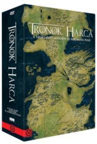 Trónok harca - 1-3. évad (15 DVD) *Antikvár - Kiváló állapotú*