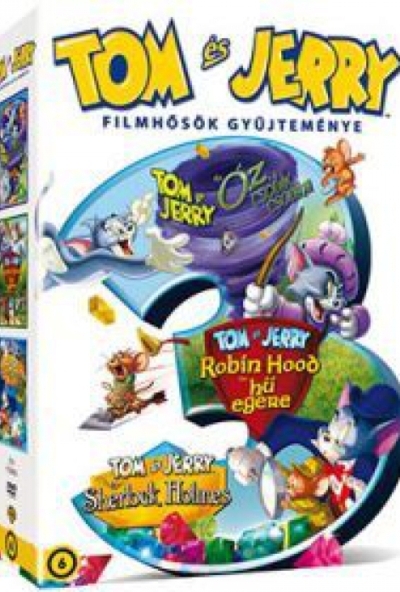 Tom és Jerry: Filmhősök gyűjteménye (3 DVD)