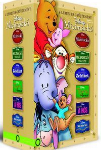 Micimackó gyűjtemény (6 DVD) *Bontatlan - Antikvár*