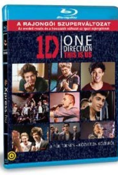 One Direction: This Is US (mozi- és bővített változat) (Blu-ray) *Magyar kiadás - Antikvár - Kiváló állapotú*