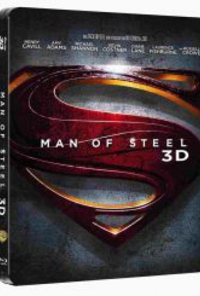 Az acélember - limitált, fémdobozos változat (steelbook) (3D Blu-ray + BD) *Bontatlan - Antikvár*