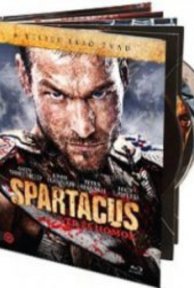 Spartacus: Vér és homok - 1. évad - (4 Blu-ray, digibook) *Magyar kiadás - Antikvár - Kiváló állapotú*