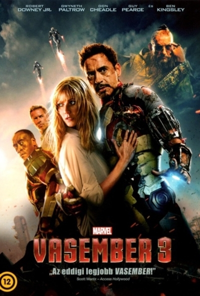 Iron Man - Vasember 3. (DVD) *Magyar kiadás - Antikvár - Kiváló állapotú*