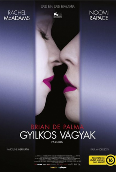 Gyilkos vágyak (DVD) *Brian De Palma - Rachel McAdams - Noomi Rapace - Antikvár - Kiváló állapotú*