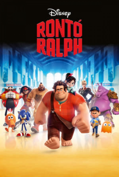 Rontó Ralph (Blu-ray) *Antikvár-Kiváló állapotú* *Magyar kiadás*