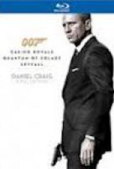 Daniel Craig Bond-gyűjtemény (Casino Royale, A Quantum csendje, Skyfall, Spectre) (4 Blu-ray)*Magyar kiadás - Antikvár - Kiváló állapotú*