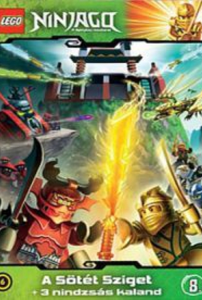 Lego Ninjago 8. - A sötét sziget + 3 nindzsás kaland (DVD)
