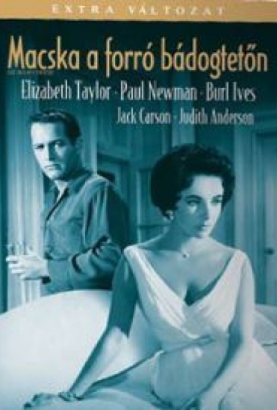 Macska a forró bádogtetőn (DVD) *Elizabeth Taylor - Paul Newman - Antikvár - Kiváló állapotú*