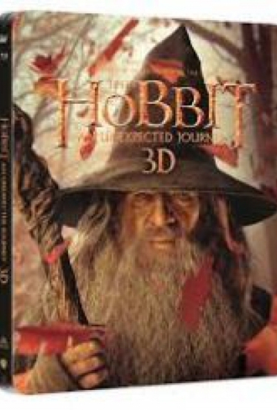 A hobbit - Váratlan utazás *Bővített* *Fémdobozos kiadás* (2 3D Blu-ray+2 BD) *Antikvár-Kiváló állapotú*