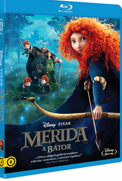 Merida a bátor (Blu-ray) *Magyar kiadás - Antikvár - Kiváló állapotú*