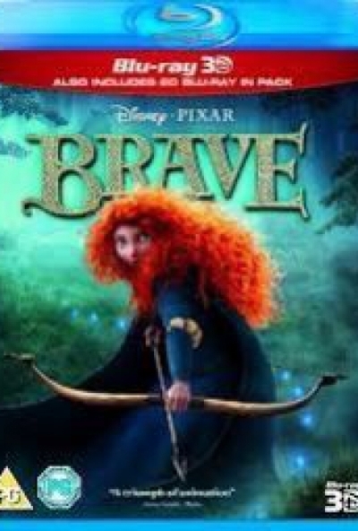Merida a bátor (3D Blu-ray + BD) *Magyar kiadás - Antikvár - Kiváló állapotú*