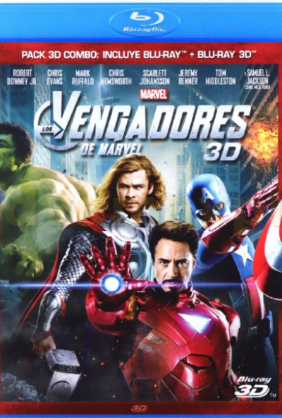 Bosszúállók *2012* (3D Blu-ray + Blu-ray) *Import - Magyar szinkronnal*