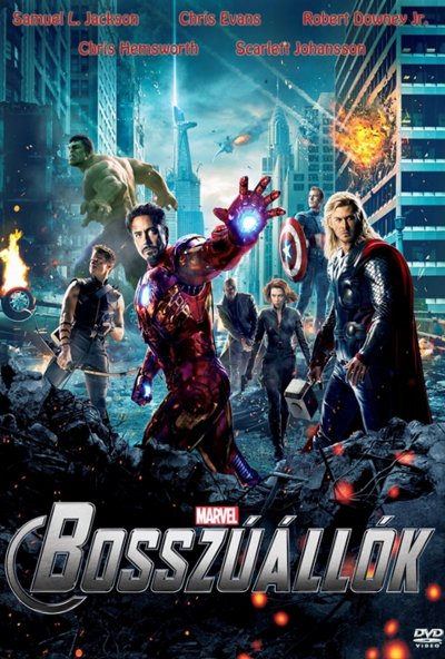 Bosszúállók *2012* *Marvel* (DVD)  *Antikvár - Kiváló állapotú*