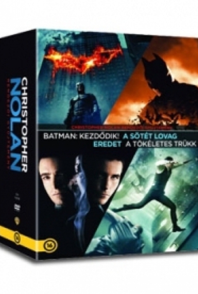 Christopher Nolan rendezői gyűjtemény (4 DVD)