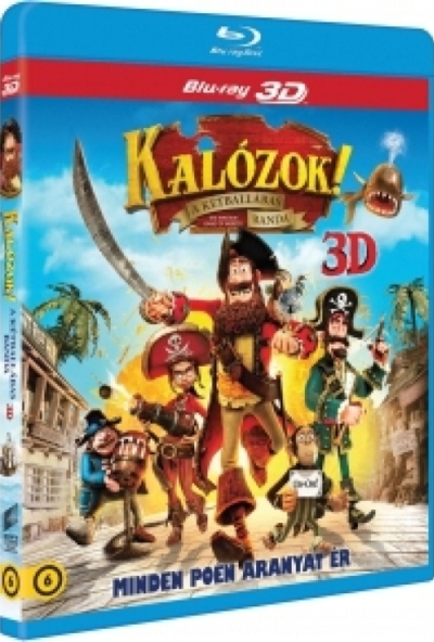 Kalózok! - A kétballábas banda (3D Blu-ray)