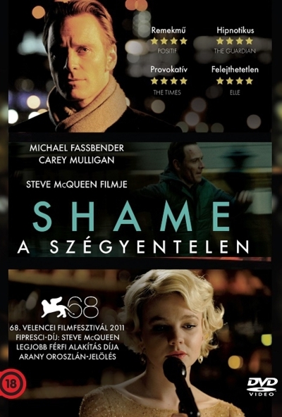 Shame - A szégyentelen (DVD) *Michael Fassbender - Antikvár - Kiváló állapotú* 