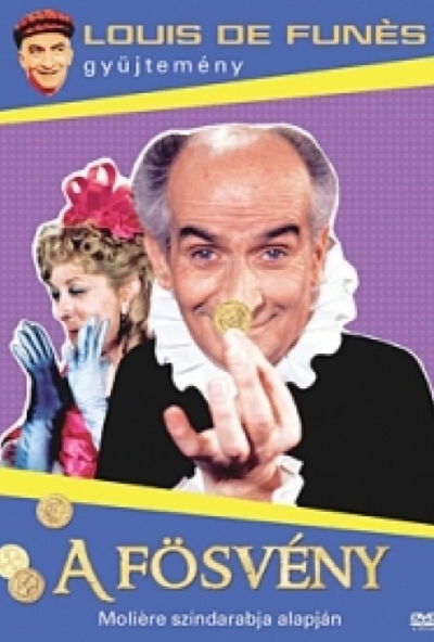 A fösvény (DVD) *Szinkronizált* *Louis De Funès - Antikvár - Kiváló állapotú*