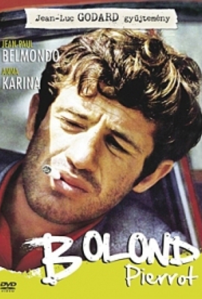 Bolond Pierrot (DVD) *Godard filmje - Belmondo - Antikvár - Kiváló állapotú*