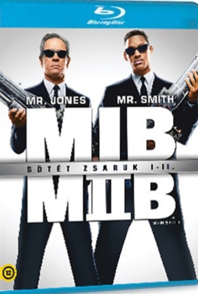 Men in Black Blu-Ray / Men in Black 2. Twinpack (2 Blu-ray) *Magyar kiadás - Antikvár - Kiváló állapotú* 