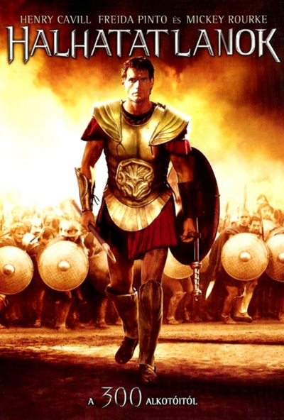 Halhatatlanok (DVD) *Henry Cavill* *Antikvár-Kiváló állapotú*