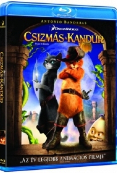 Csizmás a kandúr (Blu-ray) *Magyar kiadás - Antikvár - Kiváló állapotú*