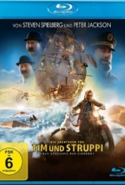 Tintin kalandjai (3D Blu-ray + BD) *Import - Magyar szinkronnal*