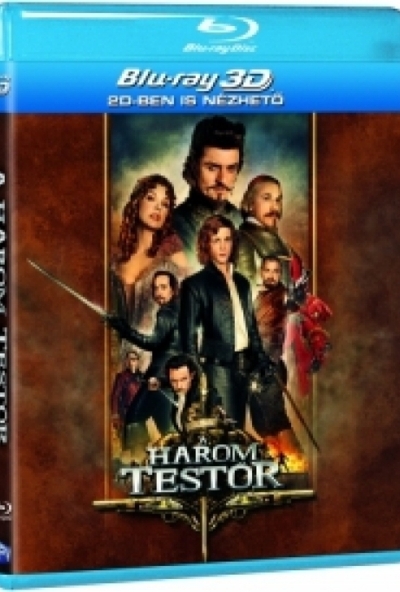 A három testőr (2011) (3D Blu-ray és 2D-ben is nézhető) *Magyar kiadás - Antikvár - Kiváló állapotú*