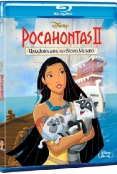 Pocahontas 2 - Vár egy új világ (Blu-ray) *Magyar kiadás - Antikvár - Kiváló állapotú* 