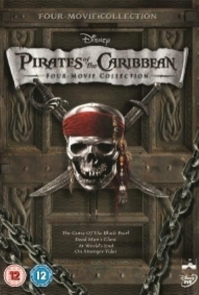 A Karib-tenger kalózai 1-4. (4 Blu-ray) *Magyar kiadás - Díszdobozos - Antikvár - Kiváló állapotú*