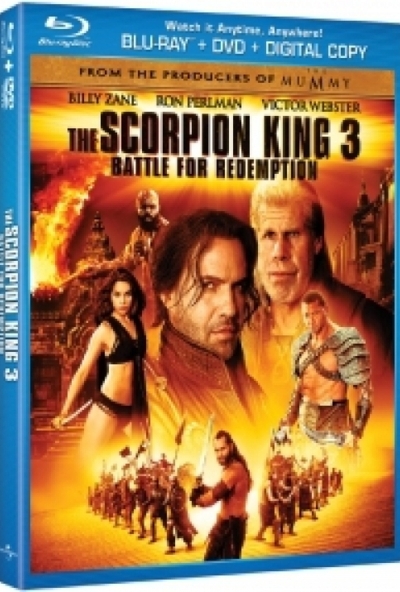 A Skorpiókirály 3. - Harc a megváltásért (Blu-ray)  *Magyar kiadás - Antikvár - Kiváló állapotú*