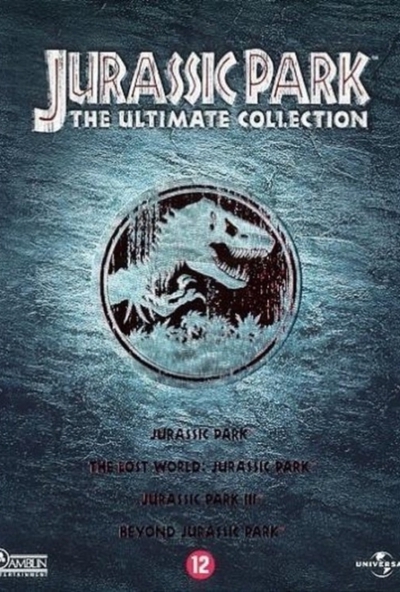 Jurassic Park Box - A telejes gyűjtemény (4 DVD)   *Szinkronizált - Antikvár - Kiváló állapotú* *Magyar kiadás*