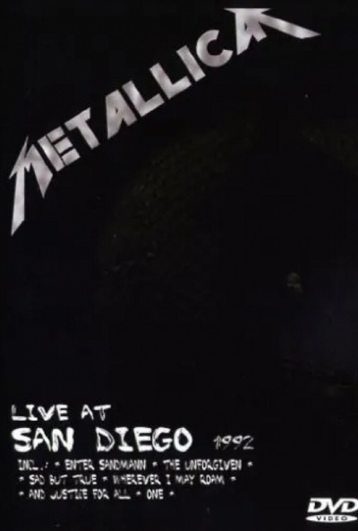 Metallica-Live At San Diego *1992*  (DVD)  *Antikvár-Kiváló állapotú*