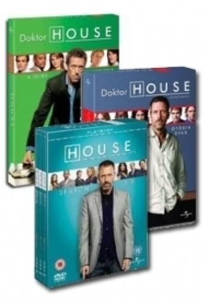 Doktor House csomag - 4-6. évad (16 DVD)