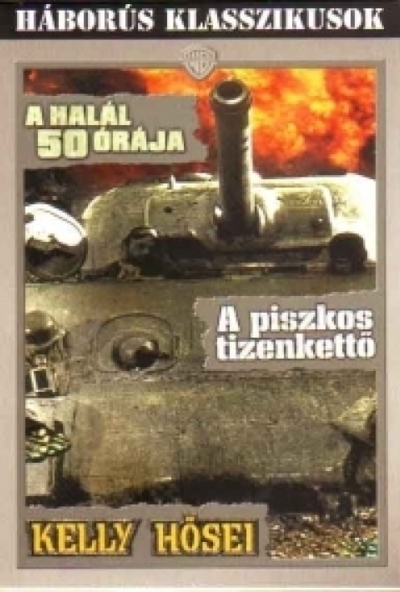 Háborús klasszikusok gyűjtődoboz (3 DVD) *A piszkos tizenkettő, Kelly hősei, Halál 50 órája* *Antikvár - Kiváló állapotú*