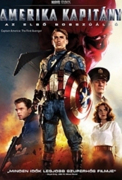 Amerika Kapitány: Az első bosszúálló (DVD) *Magyar kiadás - Antikvár - Kiváló állapotú*