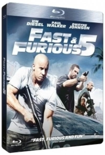 Halálos iramban: Ötödik sebesség - limitált, fémdobozos változat (steelbook) (Blu-ray)