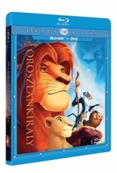 Az oroszlánkirály (Blu-ray + DVD) *Exkluzív kiadás* *Antikvár-Kiváló állapotú*