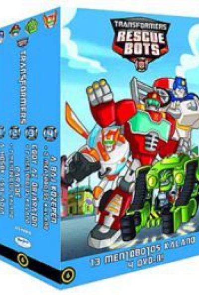 Transformers Mentőbotok gyűjtemény 1. (1-8. lemez) (8 DVD) *Antikvár - Kiváló állapotú*
