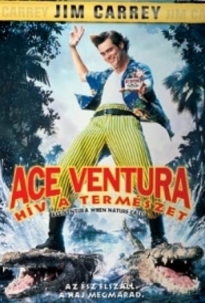 Ace Ventura: Hív a természet (DVD) *Szinkronizált* *Antikvár - Kiváló állapotú*